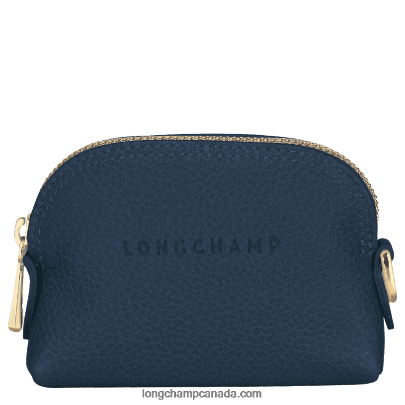 Longchamp Le Foulonne Coin purse VJ2H4530 Navy