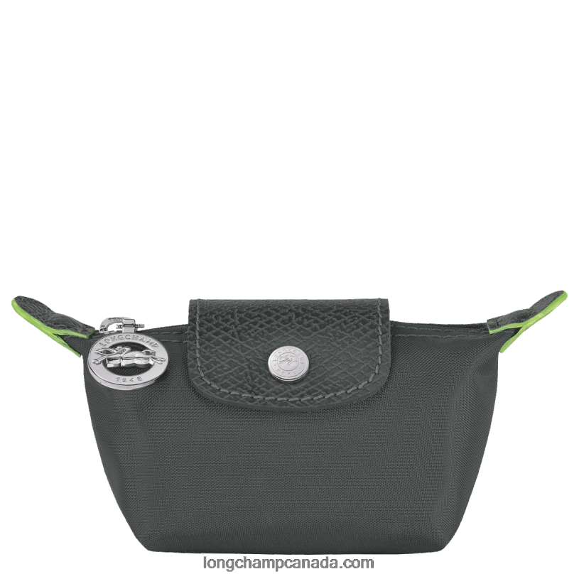 Longchamp Le Pliage Green Coin purse VJ2H4509 Graphite