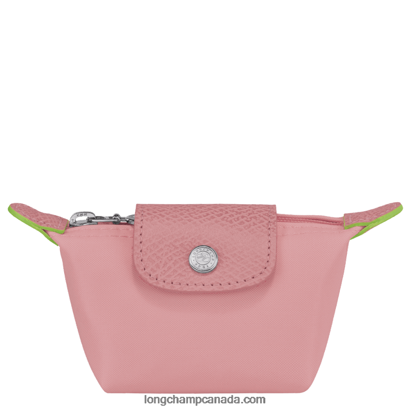 Longchamp Le Pliage Green Coin purse VJ2H4512 Petal Pink