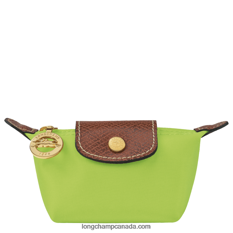 Longchamp Le Pliage Original Coin purse VJ2H4500 Green Light