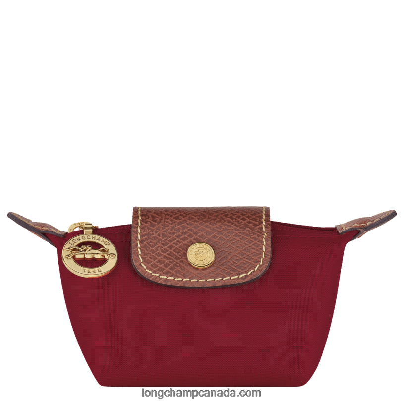 Longchamp Le Pliage Original Coin purse VJ2H4501 Red
