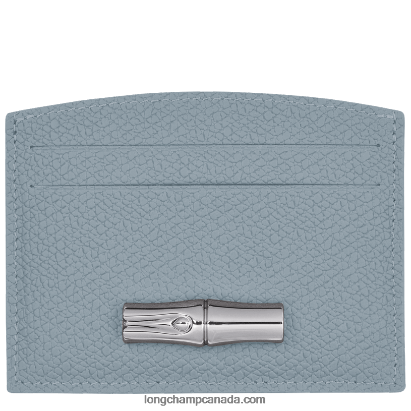 Longchamp Roseau Card holder VJ2H4640 Cloud Blue