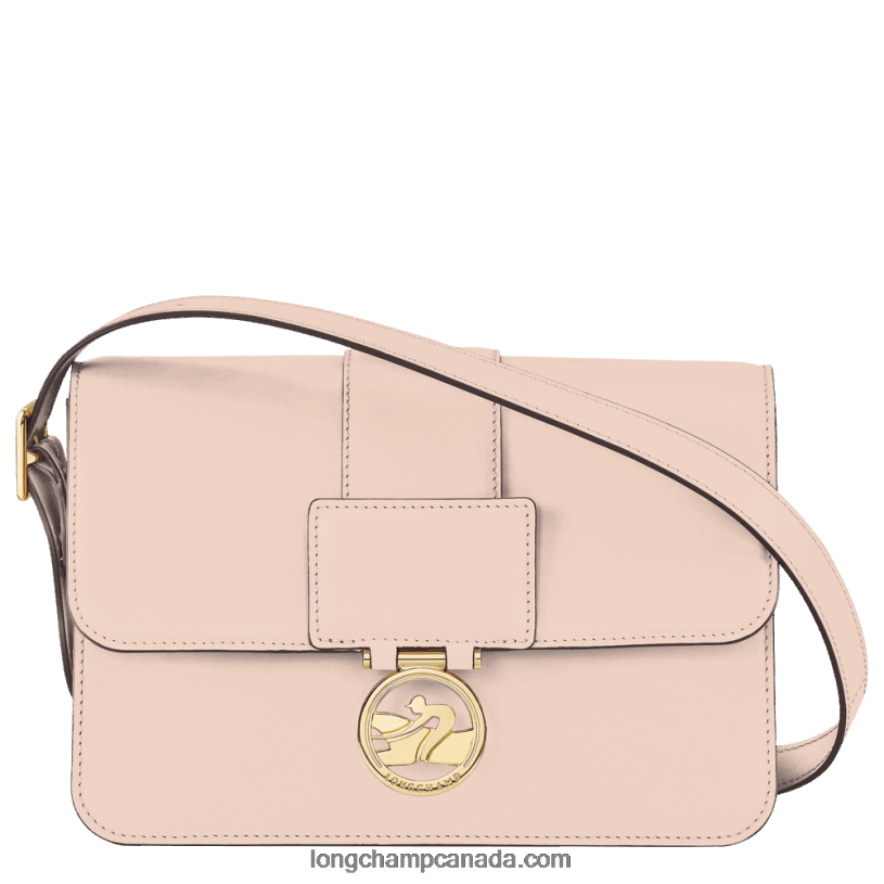 Longchamp Box Trot Crossbody bag M VJ2H4234 Pale Pink