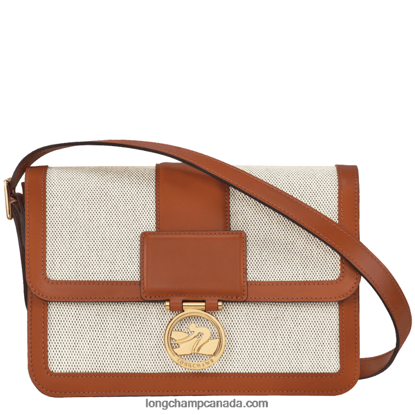 Longchamp Box Trot Crossbody bag M VJ2H4244 Cognac