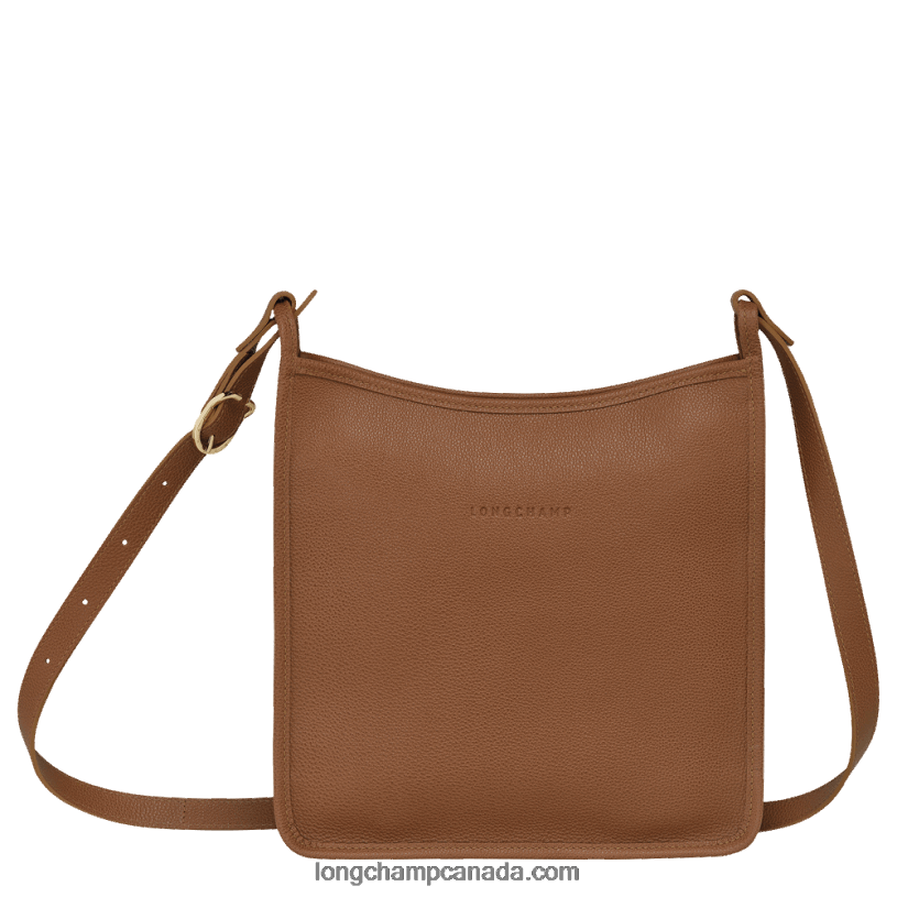 Longchamp Le Foulonne Crossbody bag M VJ2H4281 Caramel