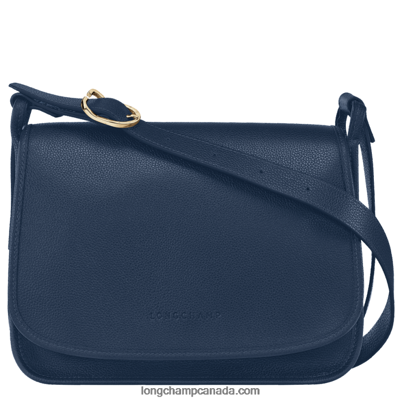 Longchamp Le Foulonne Crossbody bag M VJ2H4287 Navy