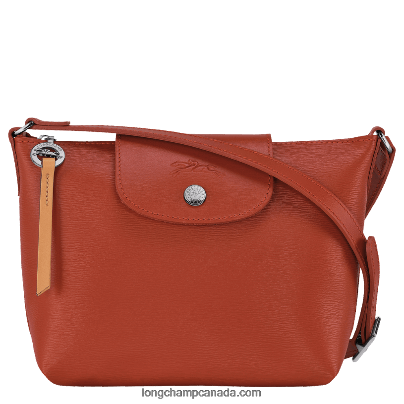 Longchamp Le Pliage City Crossbody bag XS VJ2H4225 Terracotta
