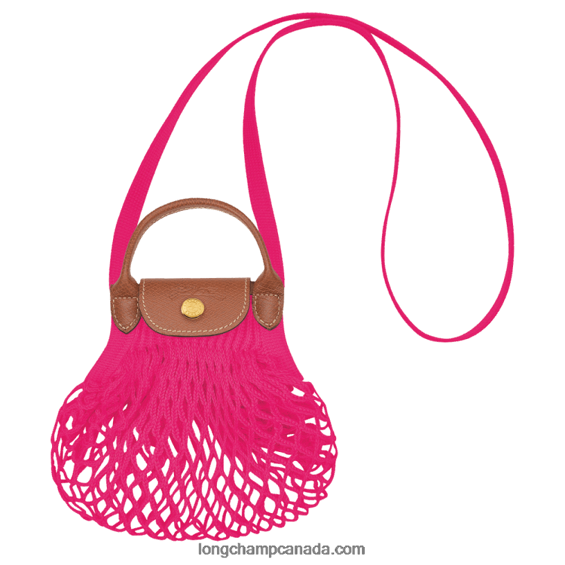 Longchamp Le Pliage Filet Mesh bag XS VJ2H4220 Candy
