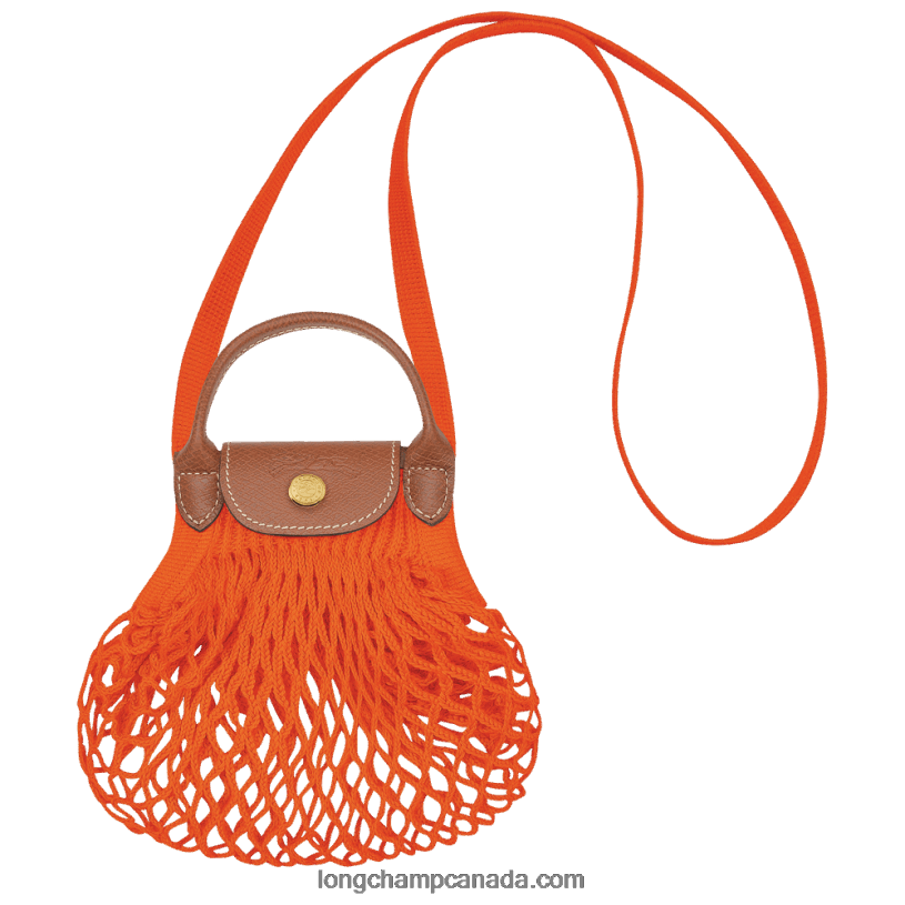 Longchamp Le Pliage Filet Mesh bag XS VJ2H46 Orange