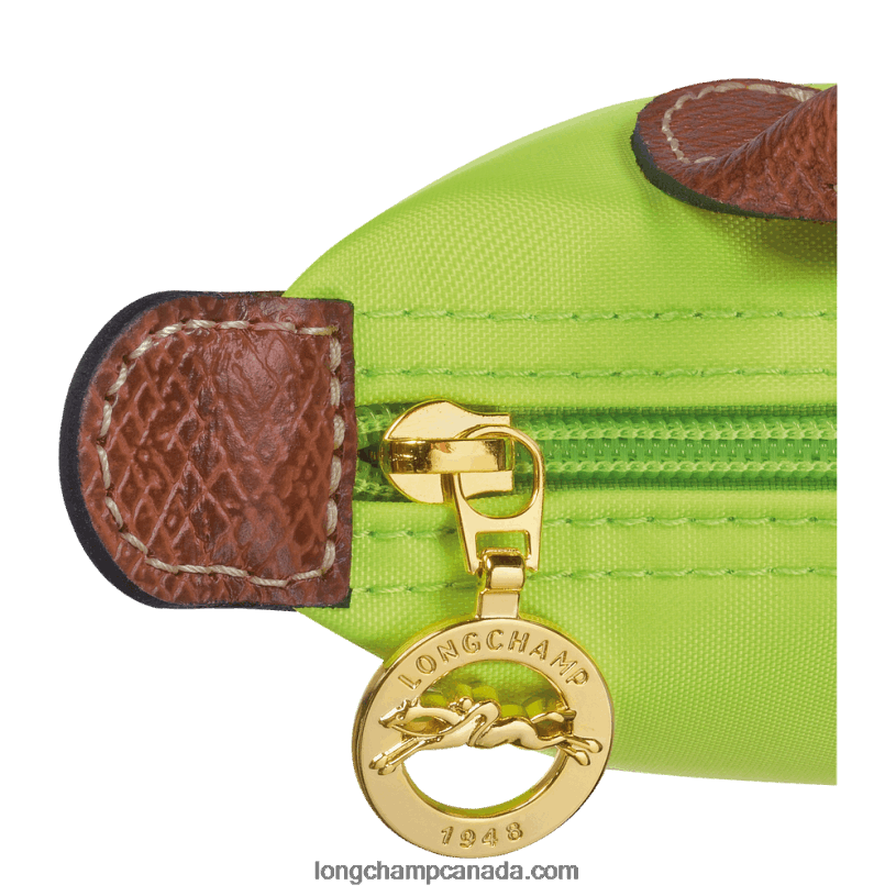 Longchamp Le Pliage Original Pouch with handle VJ2H4663 Green Light