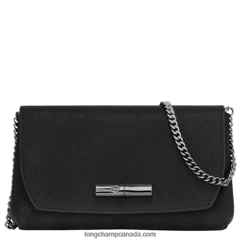 Longchamp Roseau Clutch VJ2H4250 Black