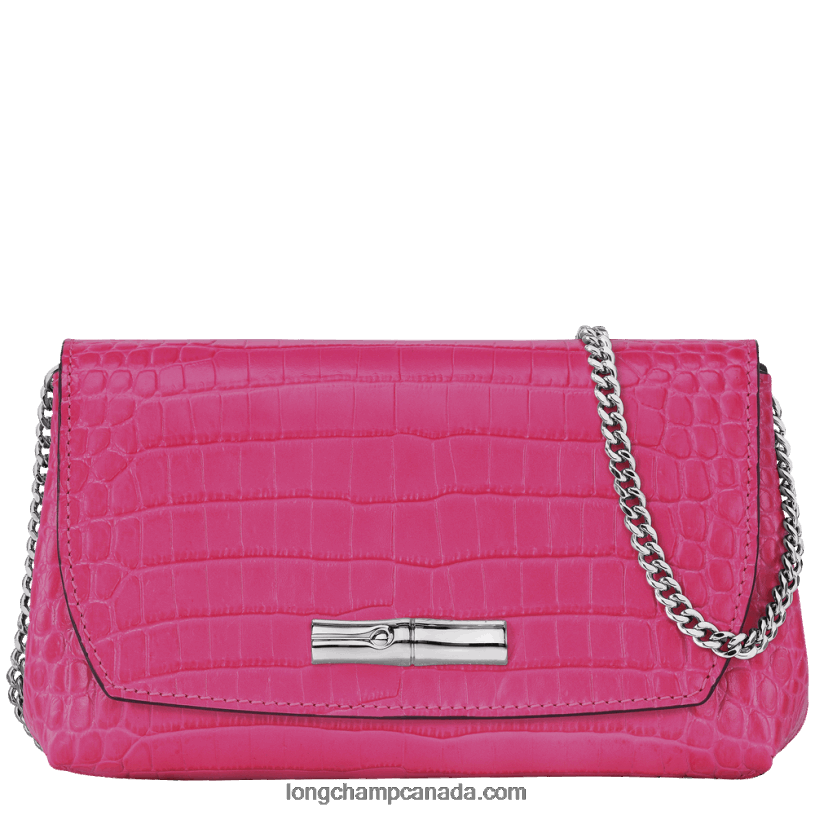 Longchamp Roseau Clutch VJ2H4258 Fuchsia