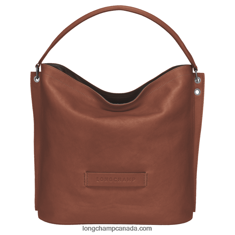 Longchamp 3D Hobo bag L VJ2H4402 Cognac