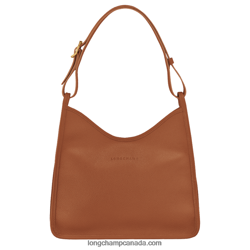 Longchamp Le Foulonne Hobo bag M VJ2H4389 Caramel