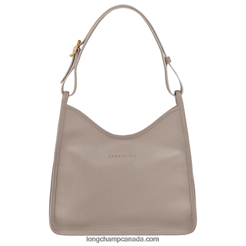 Longchamp Le Foulonne Hobo bag M VJ2H4390 Turtledove