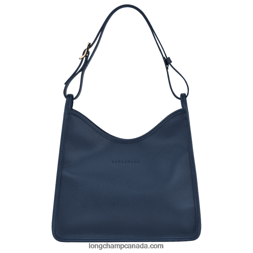 Longchamp Le Foulonne Hobo bag M VJ2H4391 Navy