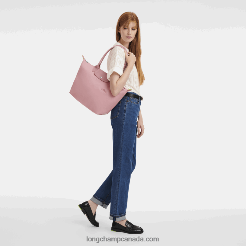 Longchamp Le Pliage Green Tote bag L VJ2H4408 Petal Pink