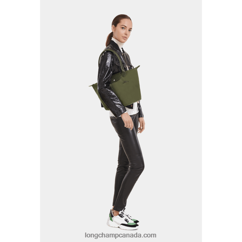 Longchamp Le Pliage Green Tote bag M VJ2H429 Forest