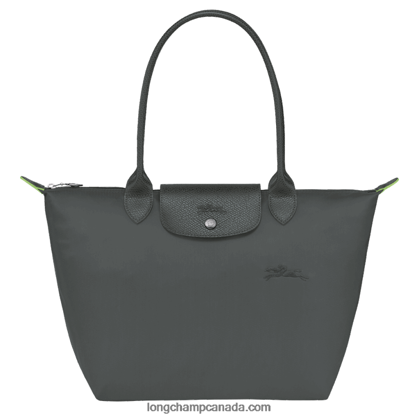 Longchamp Le Pliage Green Tote bag M VJ2H4411 Graphite