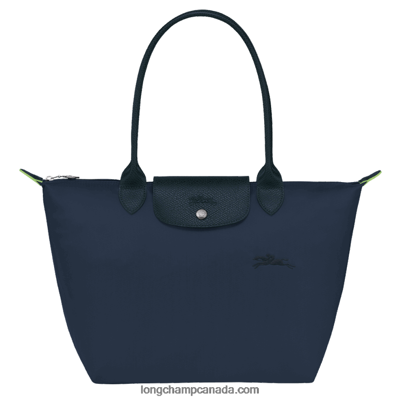 Longchamp Le Pliage Green Tote bag M VJ2H4412 Navy