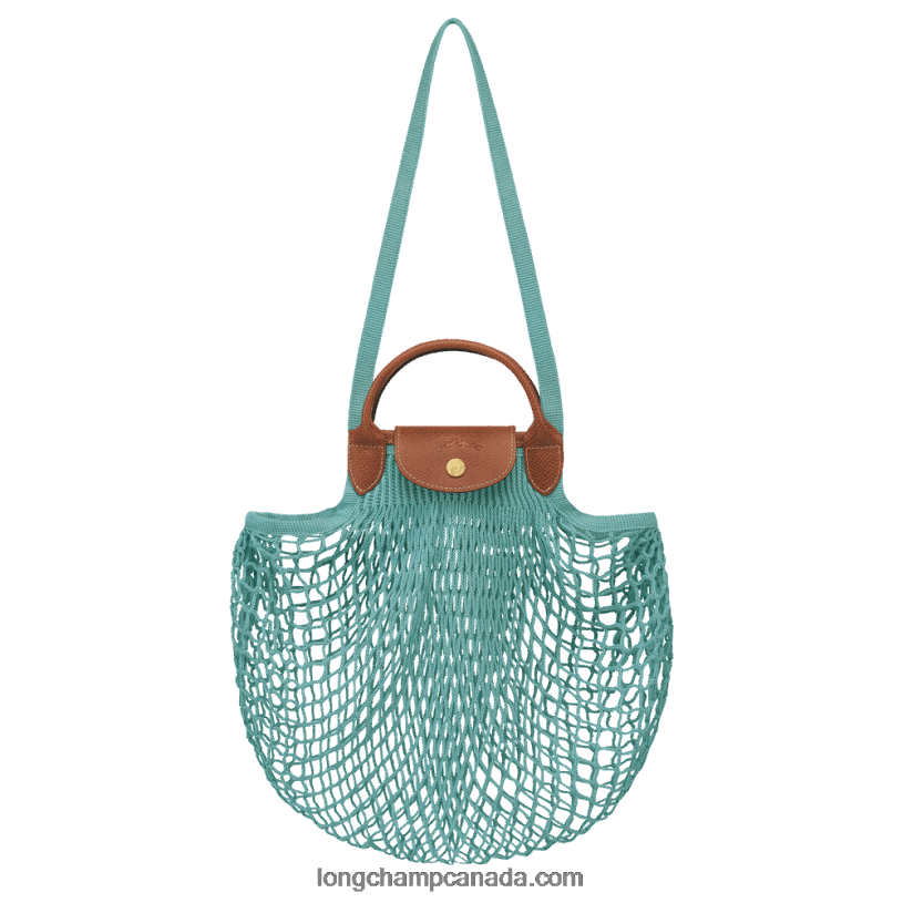 Longchamp Le Pliage filet Mesh bag L VJ2H420 Lagoon