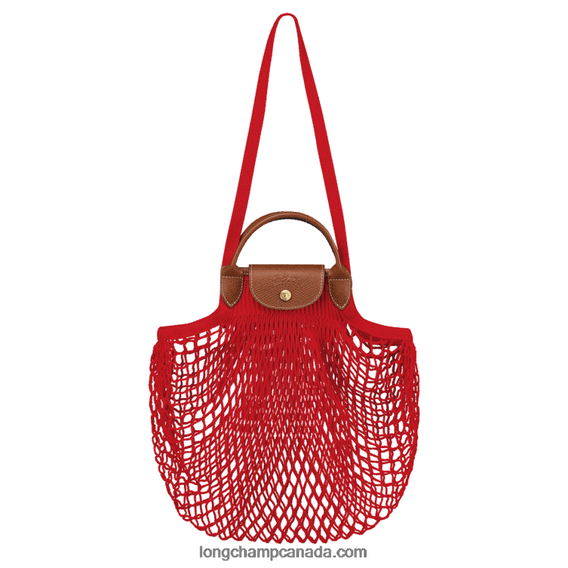 Longchamp Le Pliage filet Mesh bag L VJ2H44 Red
