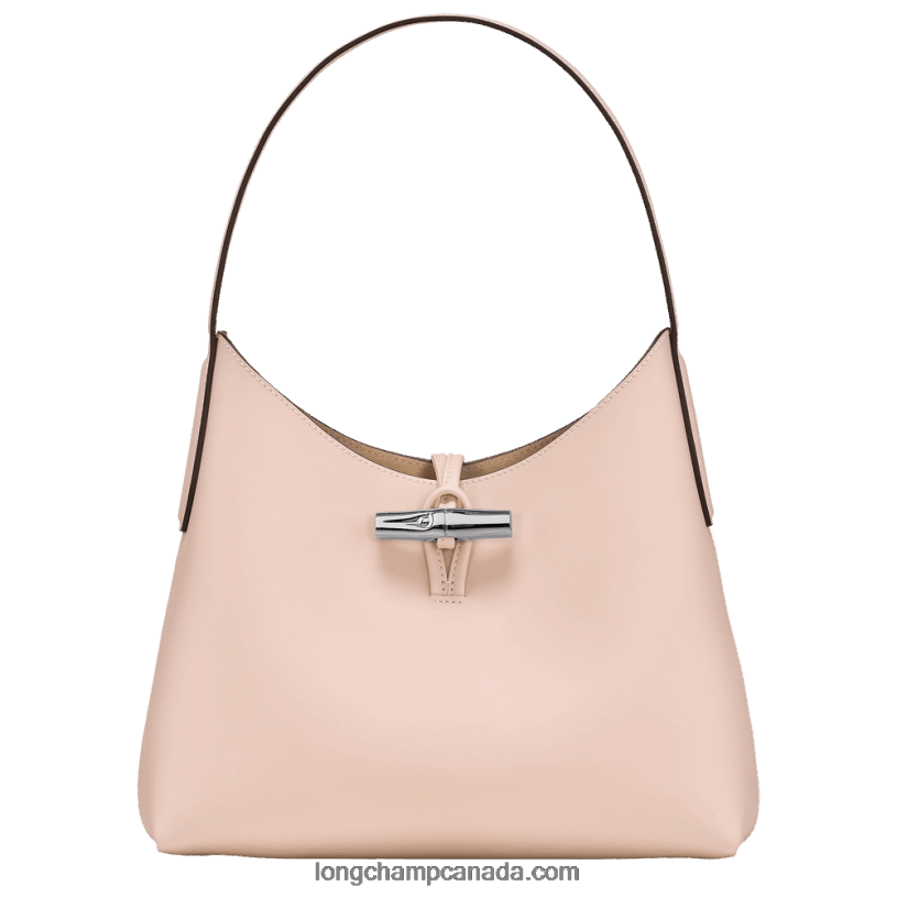 Longchamp Roseau Hobo bag M VJ2H4367 Pale Pink