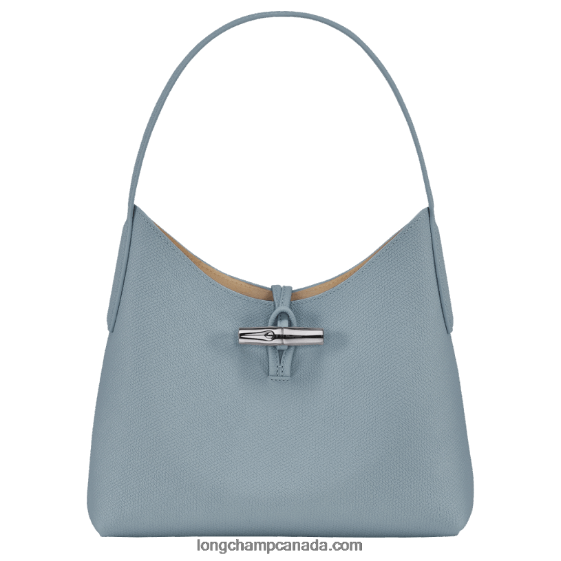Longchamp Roseau Hobo bag M VJ2H4379 Cloud Blue