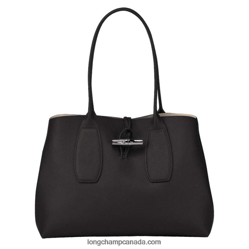 Longchamp Roseau Tote bag L VJ2H4368 Black