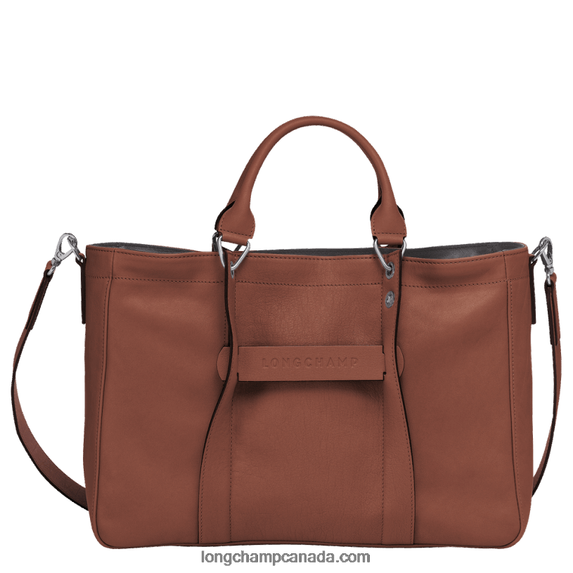 Longchamp 3D Handbag L VJ2H4185 Cognac