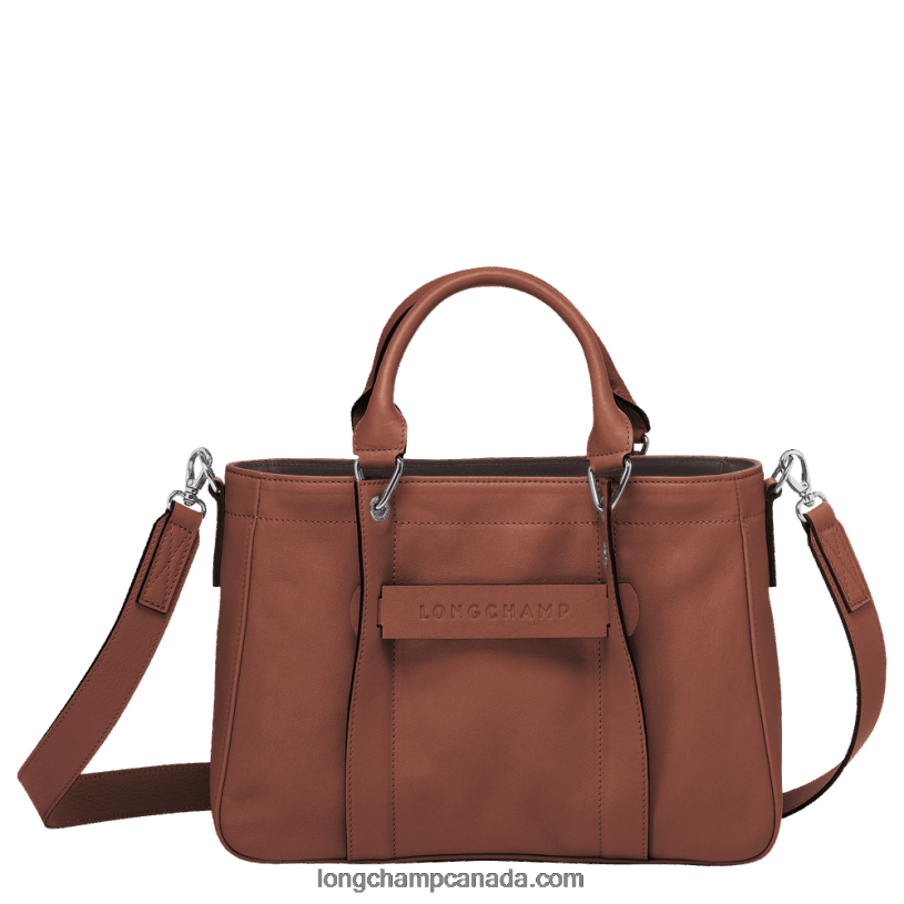 Longchamp 3D Handbag M VJ2H4180 Cognac