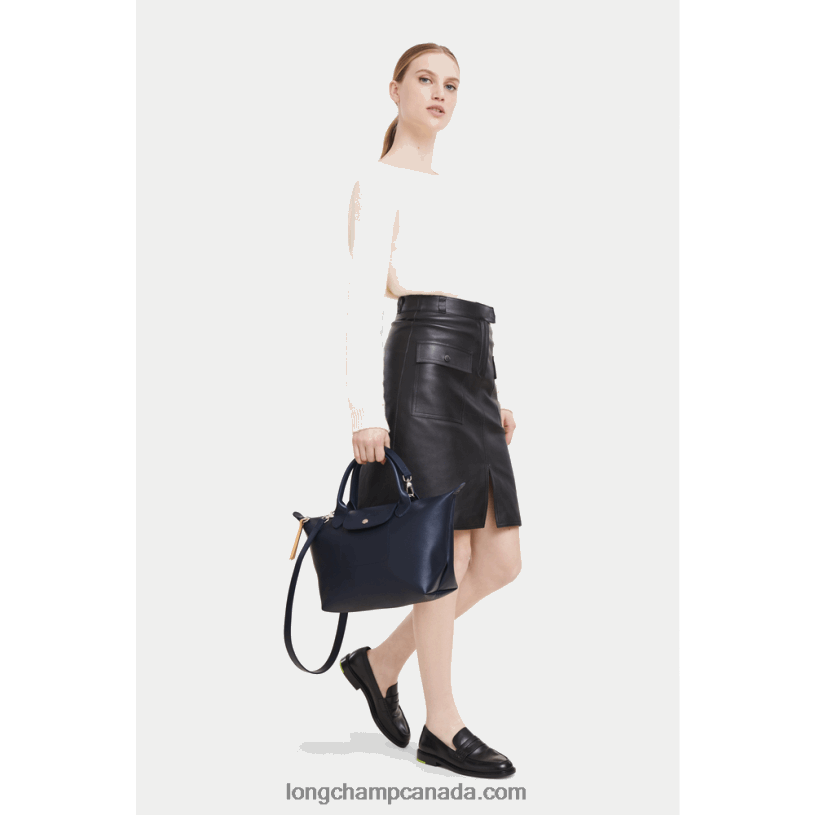 Longchamp Le Pliage City Top handle bag S VJ2H488 Navy