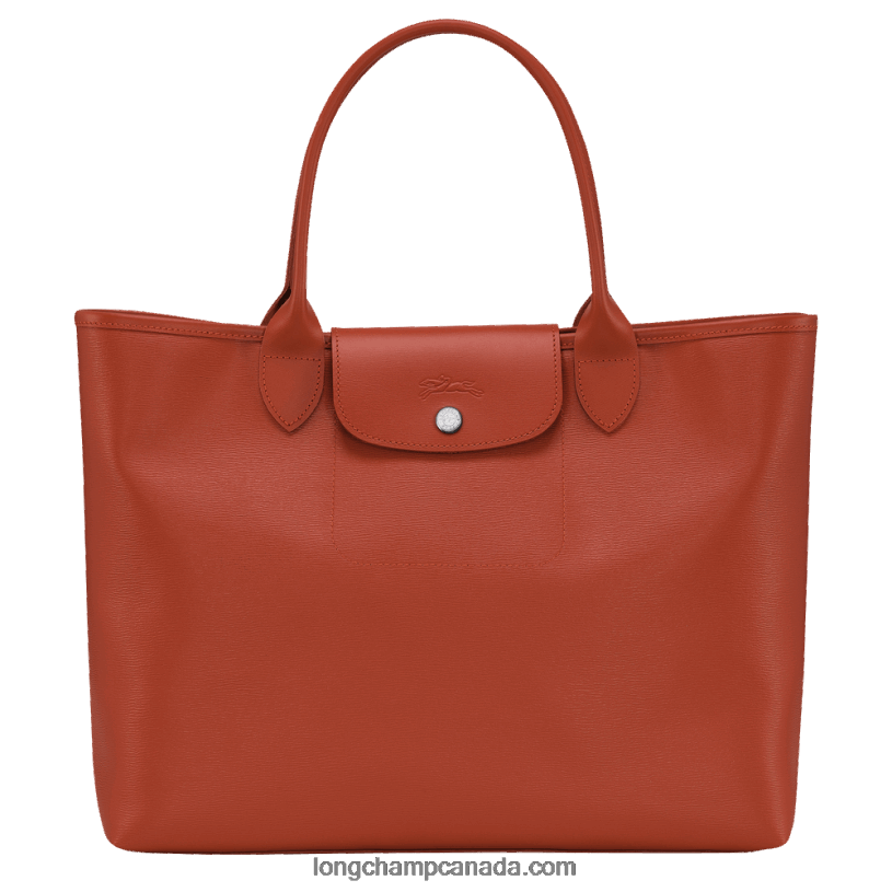 Longchamp Le Pliage City Tote bag L VJ2H485 Terracotta