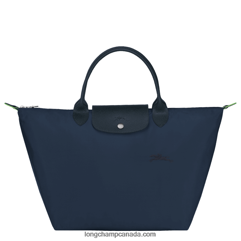 Longchamp Le Pliage Green Handbag M VJ2H4195 Navy