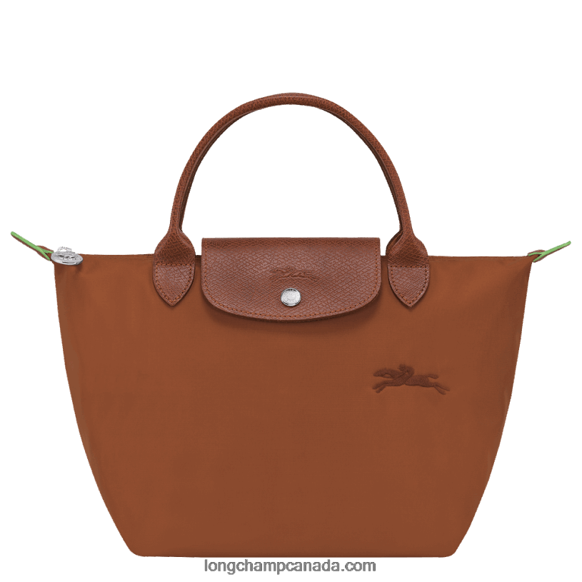 Longchamp Le Pliage Green Handbag S VJ2H4188 Cognac