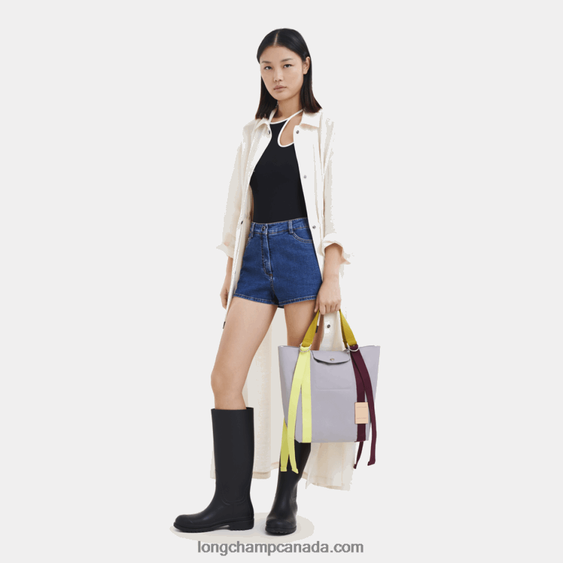 Longchamp Le Pliage Re Play Tote bag S VJ2H449 Grey