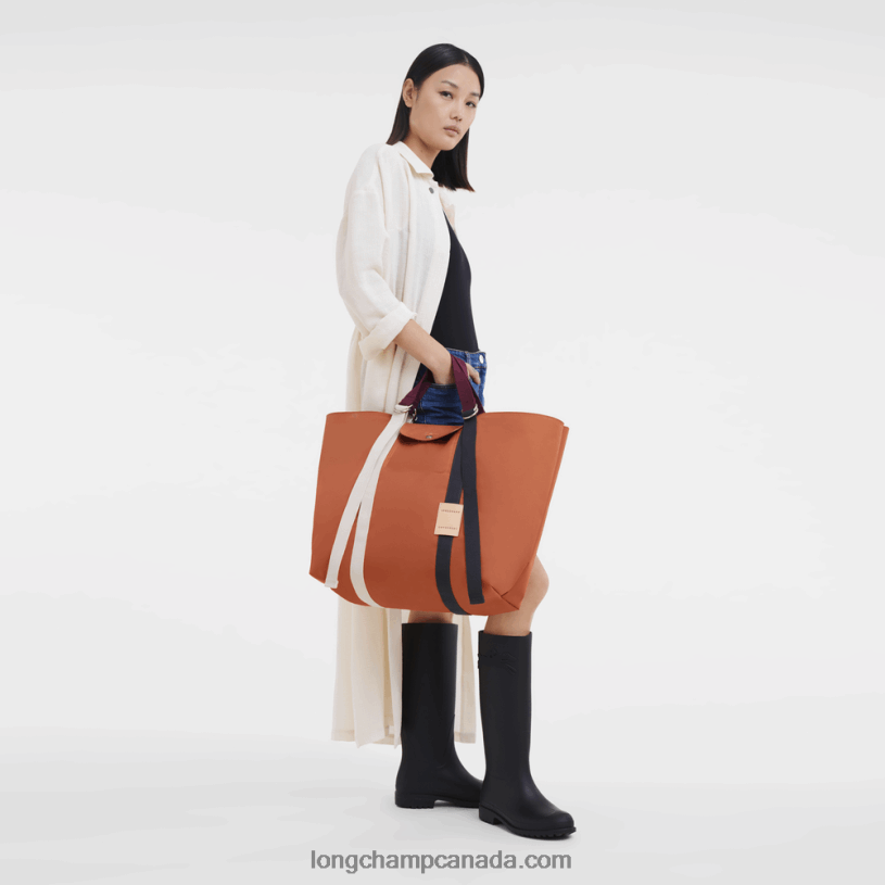 Longchamp Le Pliage Re Play Tote bag XL VJ2H459 Carot