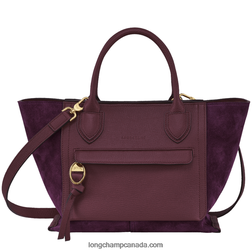 Longchamp Mailbox Handbag M VJ2H4161 Burgundy