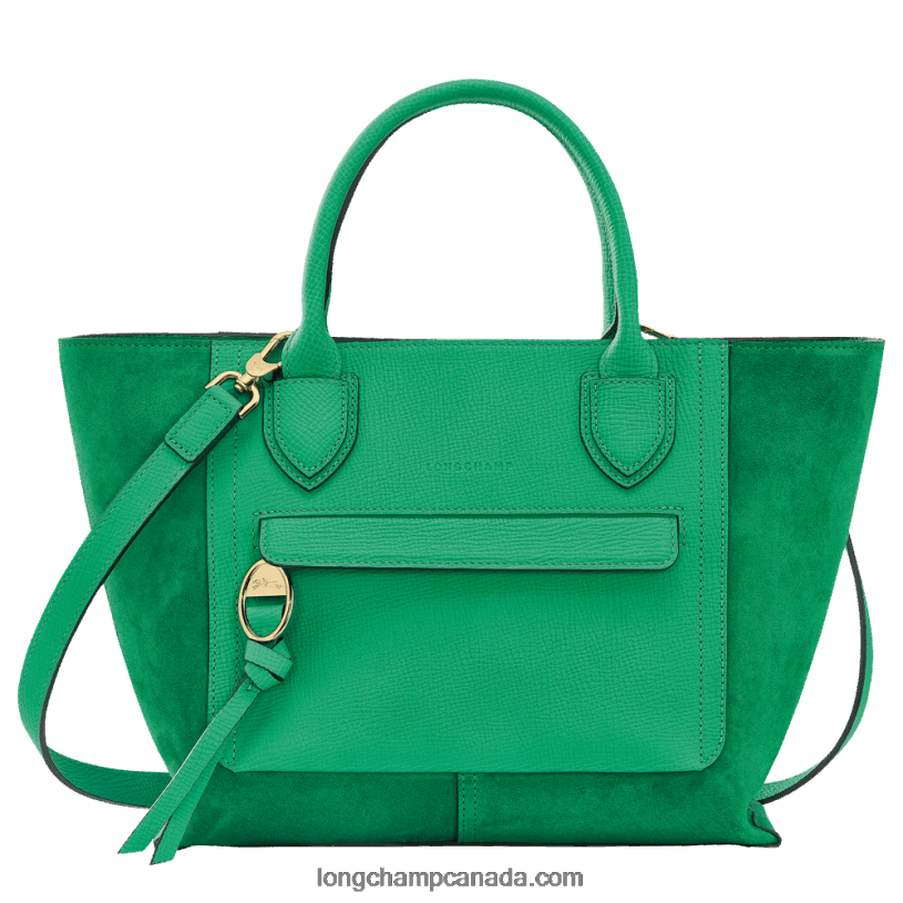 Longchamp Mailbox Handbag M VJ2H4162 Grass/Green Light