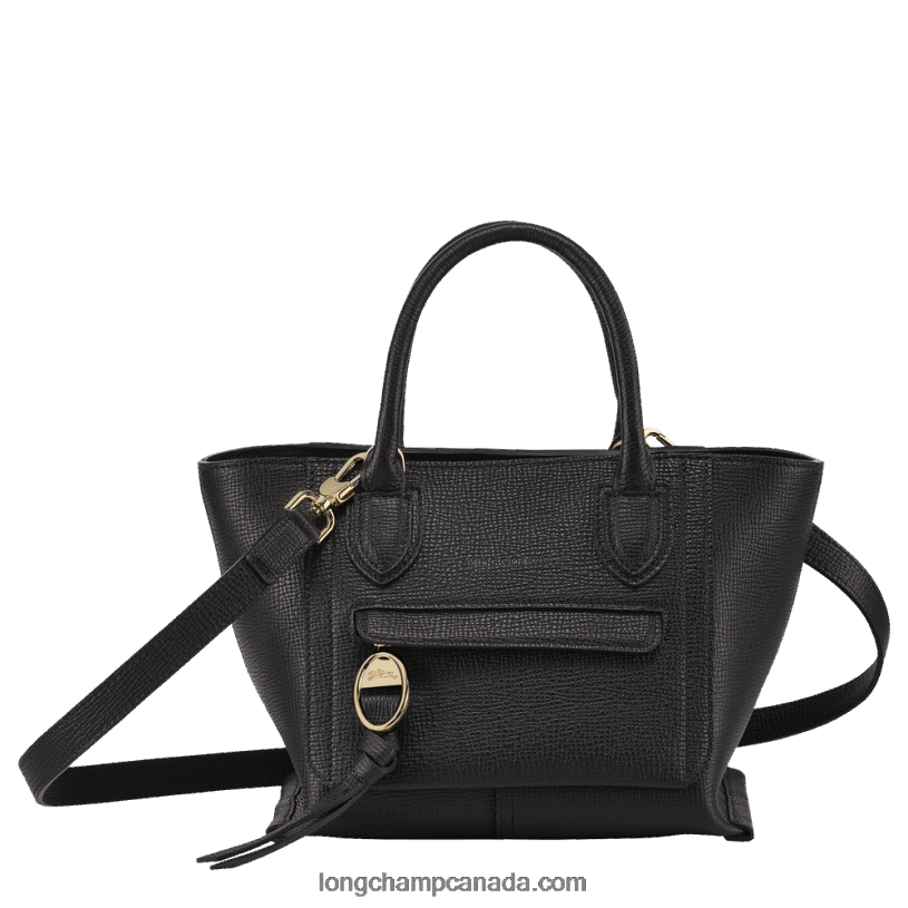 Longchamp Mailbox Handbag S VJ2H4163 Black