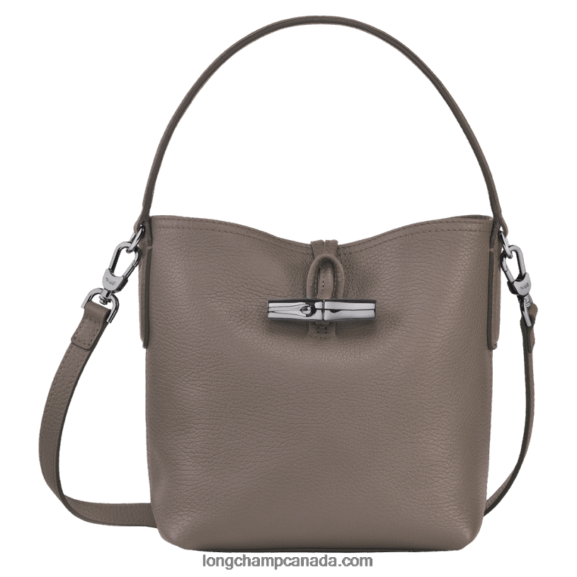 Longchamp Roseau Essential Bucket bag XS VJ2H494 Grey