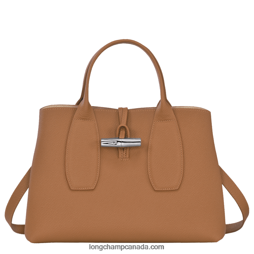 Longchamp Roseau Handbag M VJ2H4104 Natural