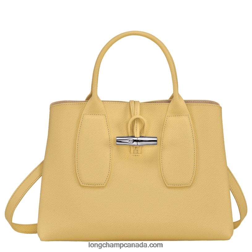 Longchamp Roseau Handbag M VJ2H4105 Corn