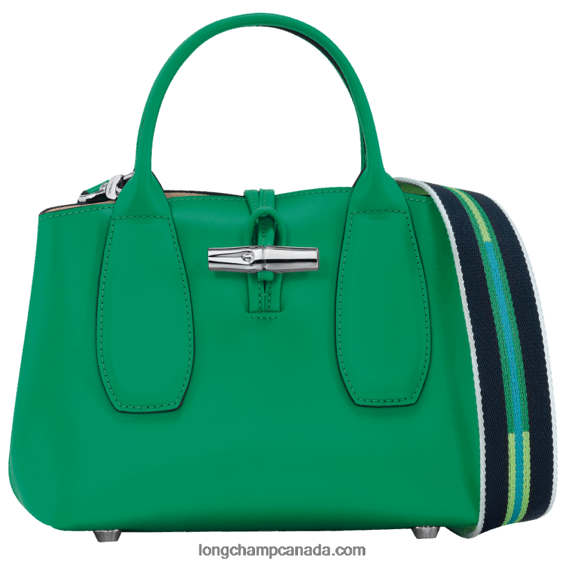 Longchamp Roseau Handbag S VJ2H4101 Grass/Green Light