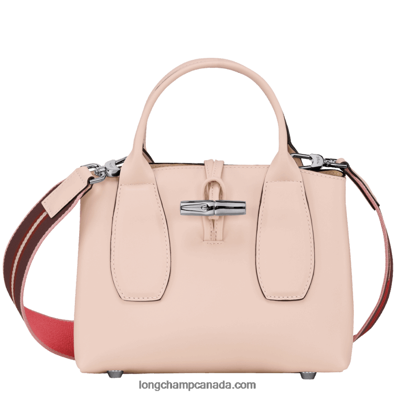 Longchamp Roseau Handbag S VJ2H4102 Pale Pink
