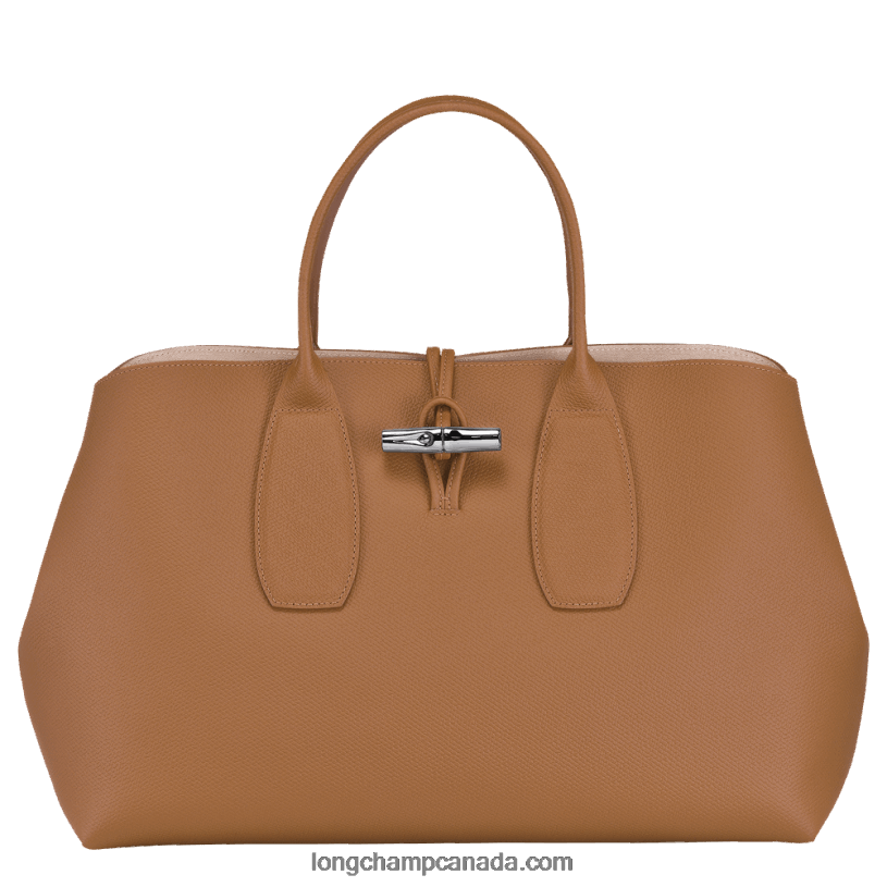 Longchamp Roseau Handbag XL VJ2H4110 Natural
