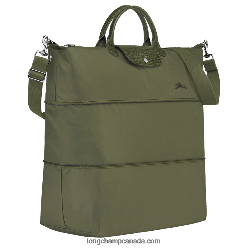Longchamp Le Pliage Green Travel bag expandable VJ2H4801 Forest