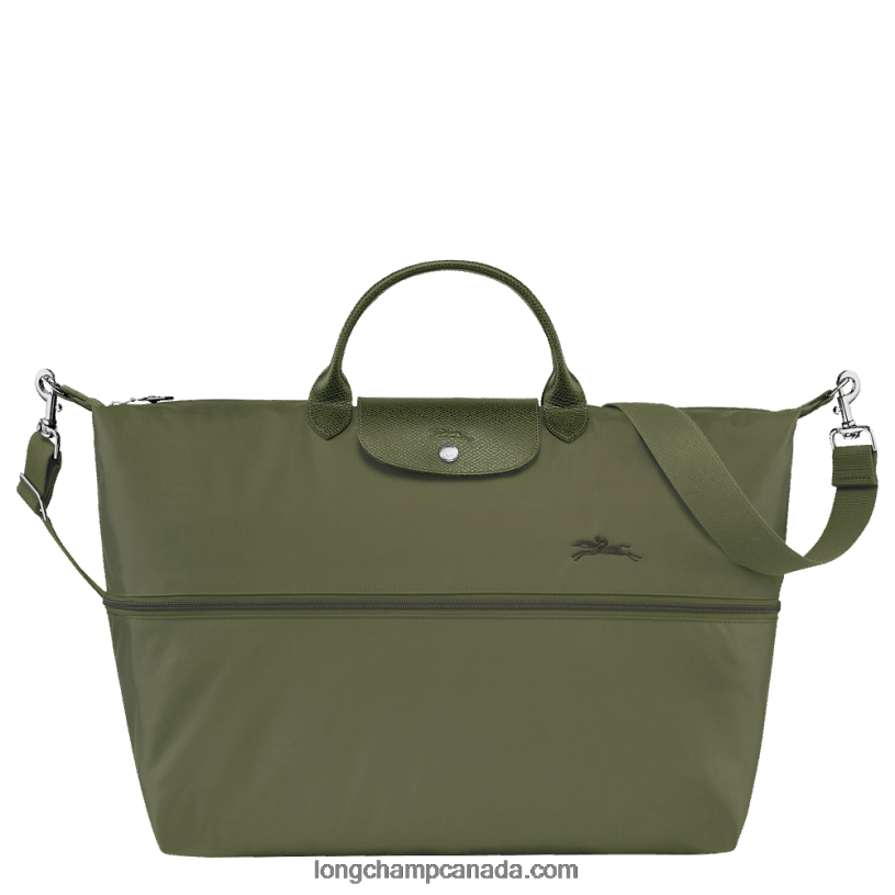 Longchamp Le Pliage Green Travel bag expandable VJ2H4801 Forest