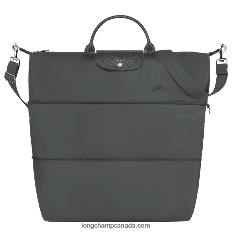 Longchamp Le Pliage Green Travel bag expandable VJ2H4803 Graphite