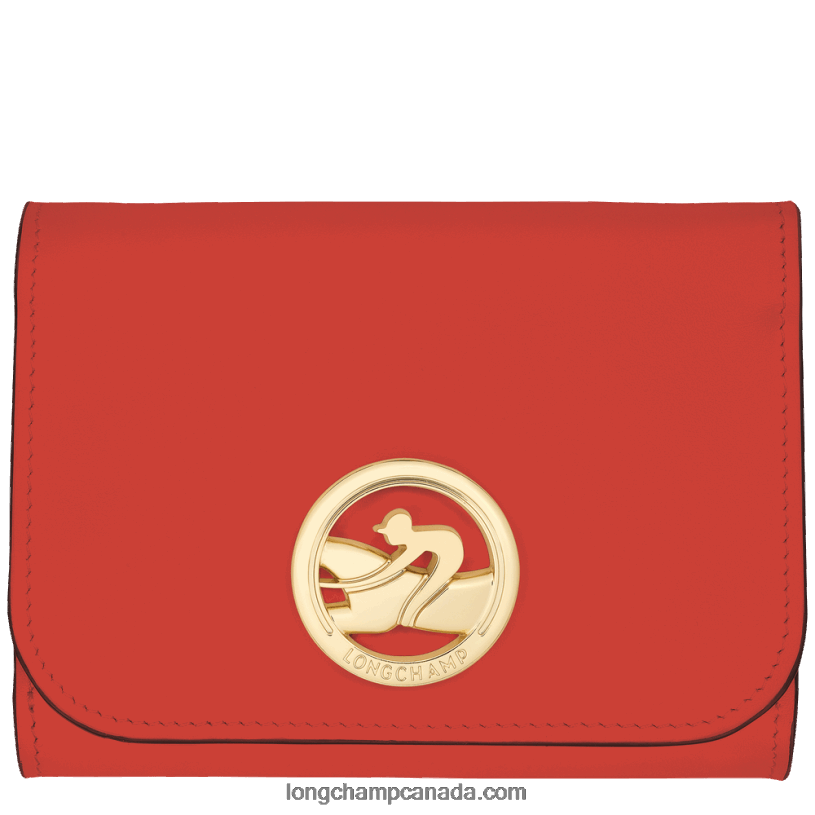 Longchamp Box Trot Wallet VJ2H4555 Orange